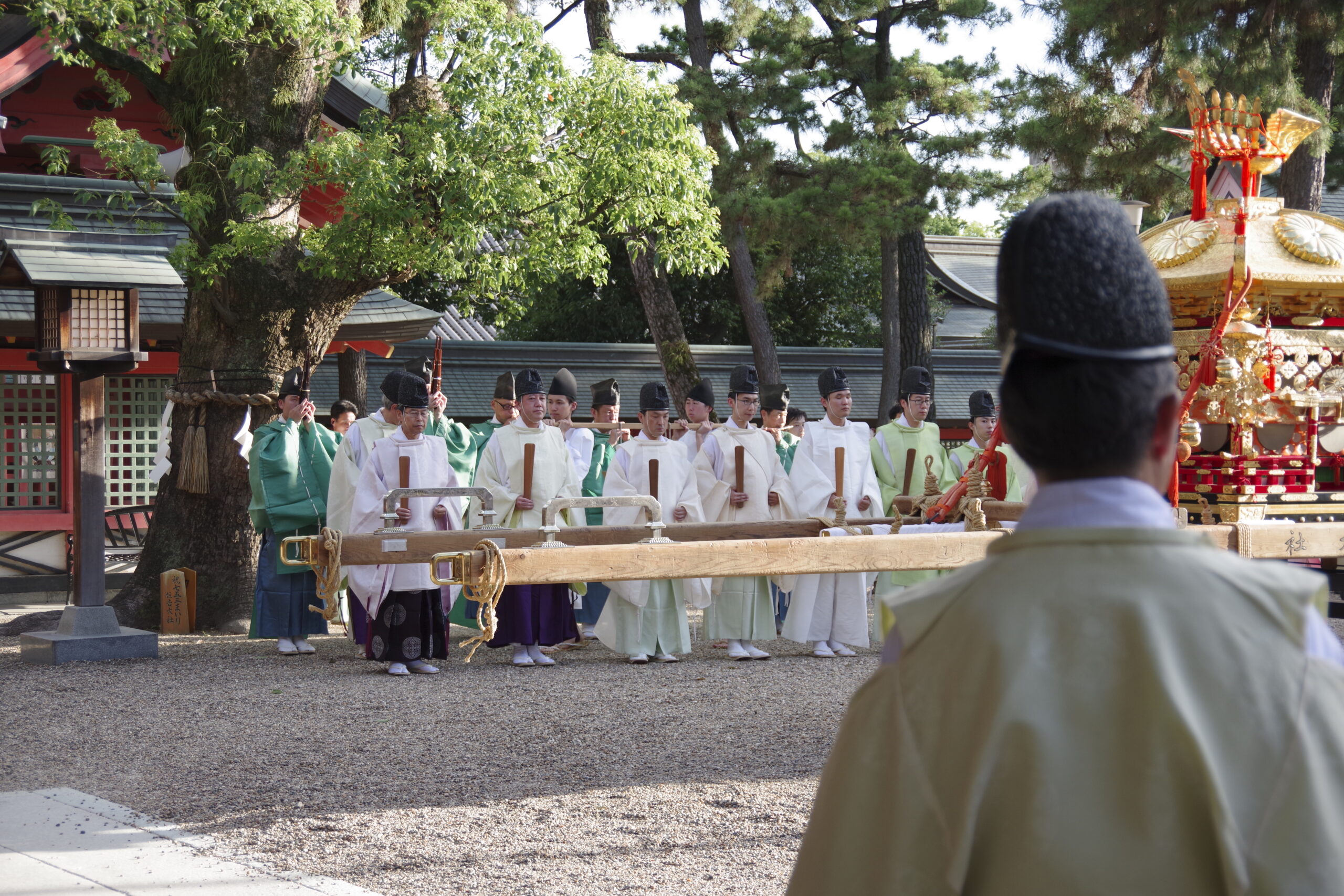 住吉大社　神輿洗神事