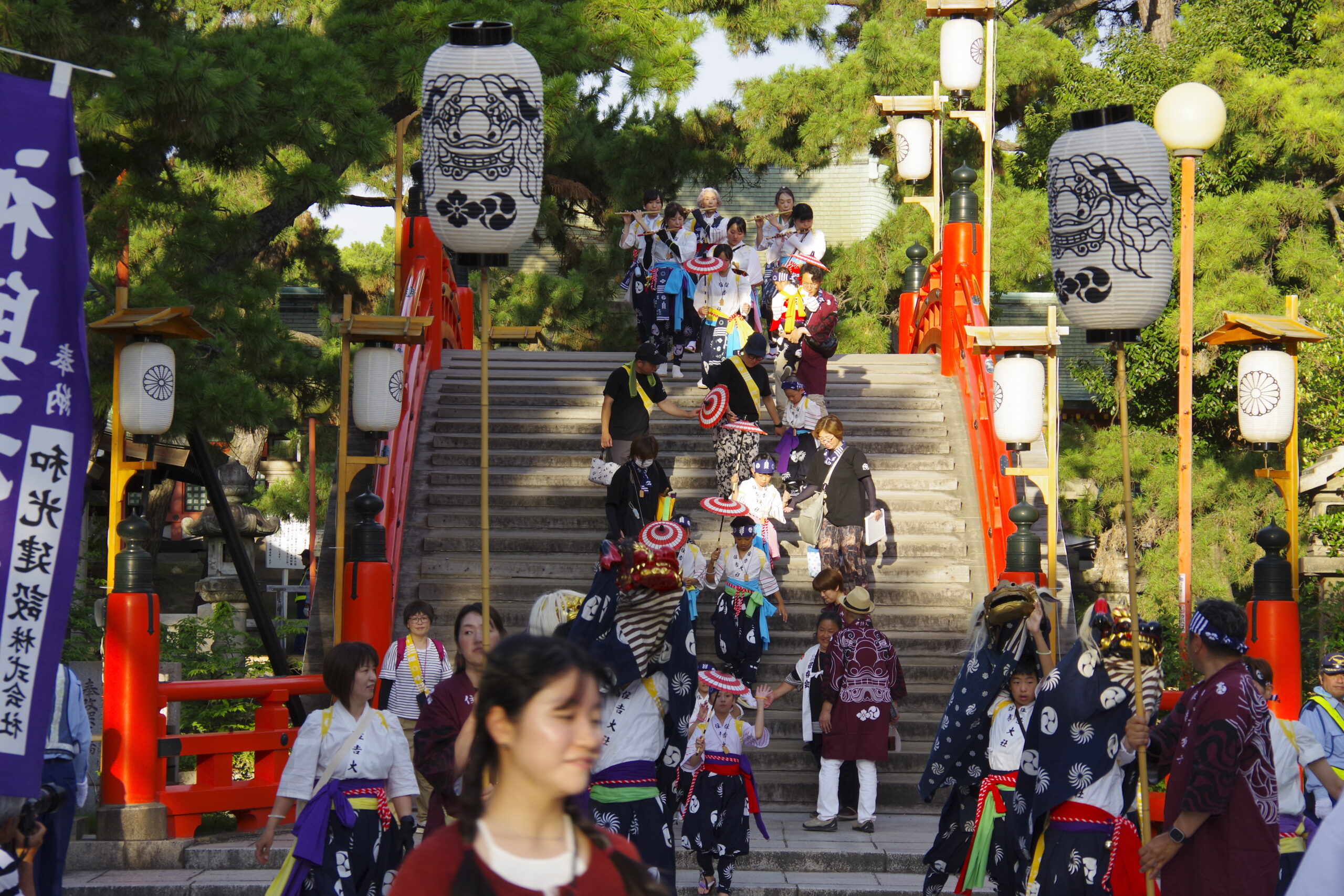 住吉大社　神輿洗神事