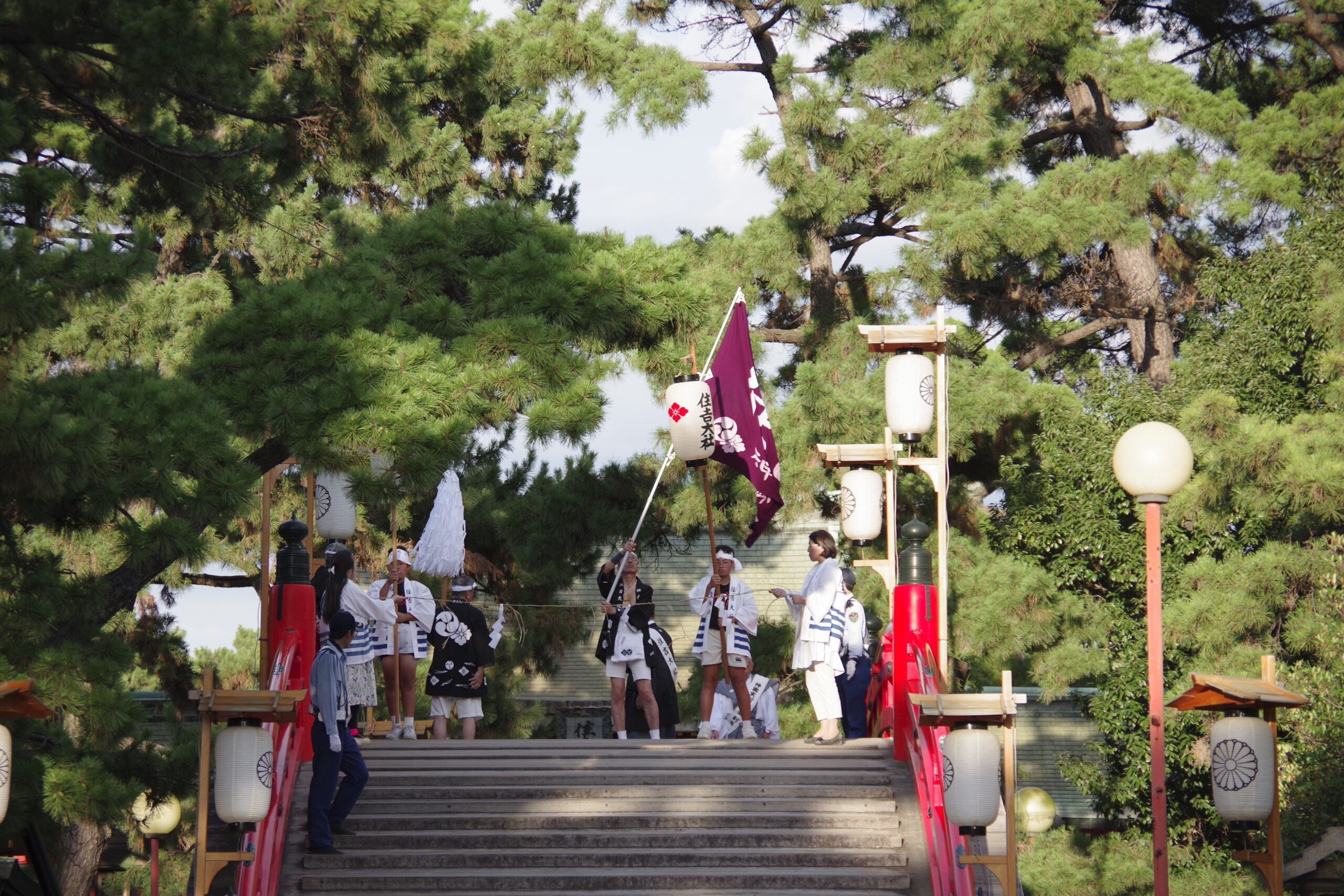 住吉大社　神輿洗神事