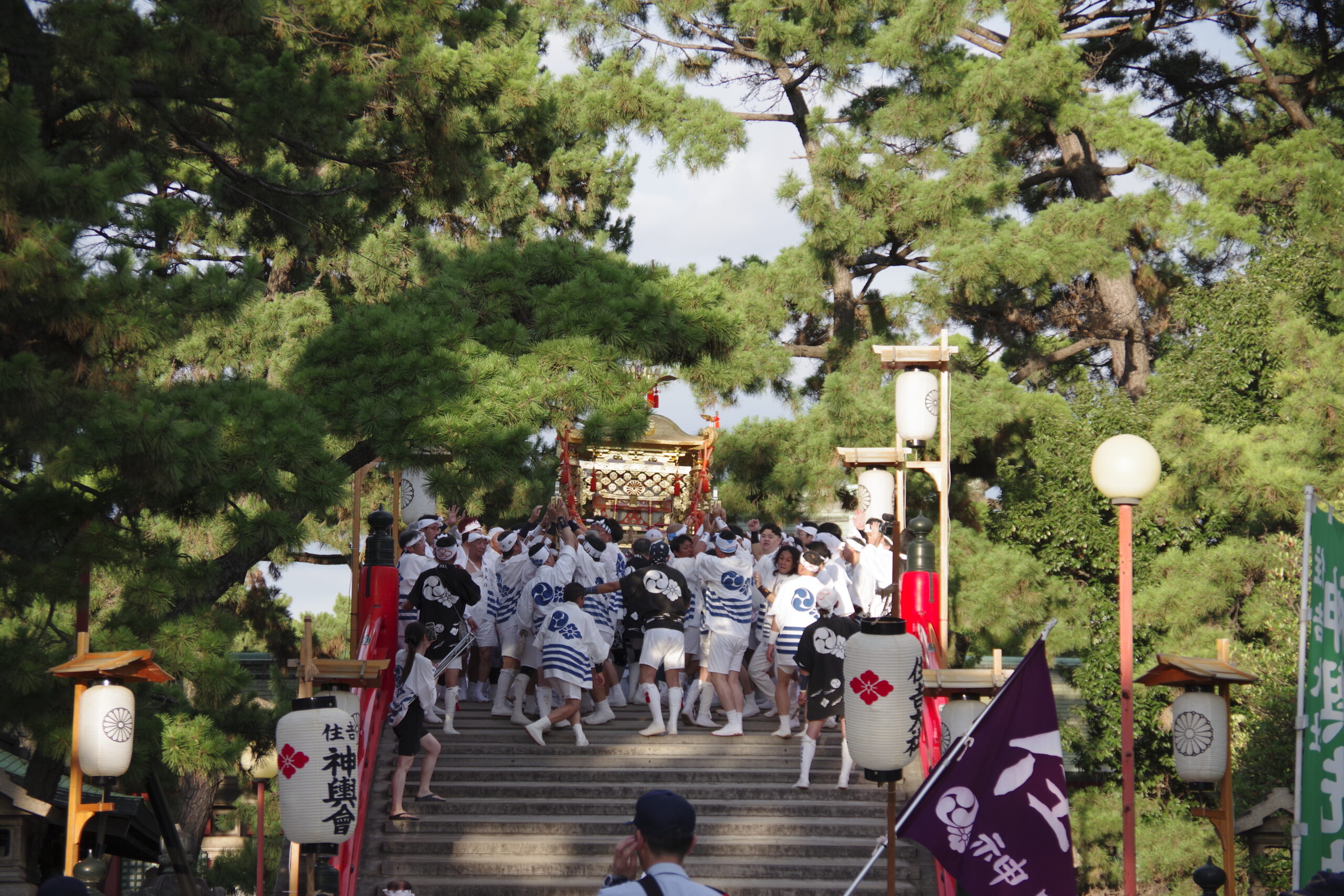 住吉大社　神輿洗神事