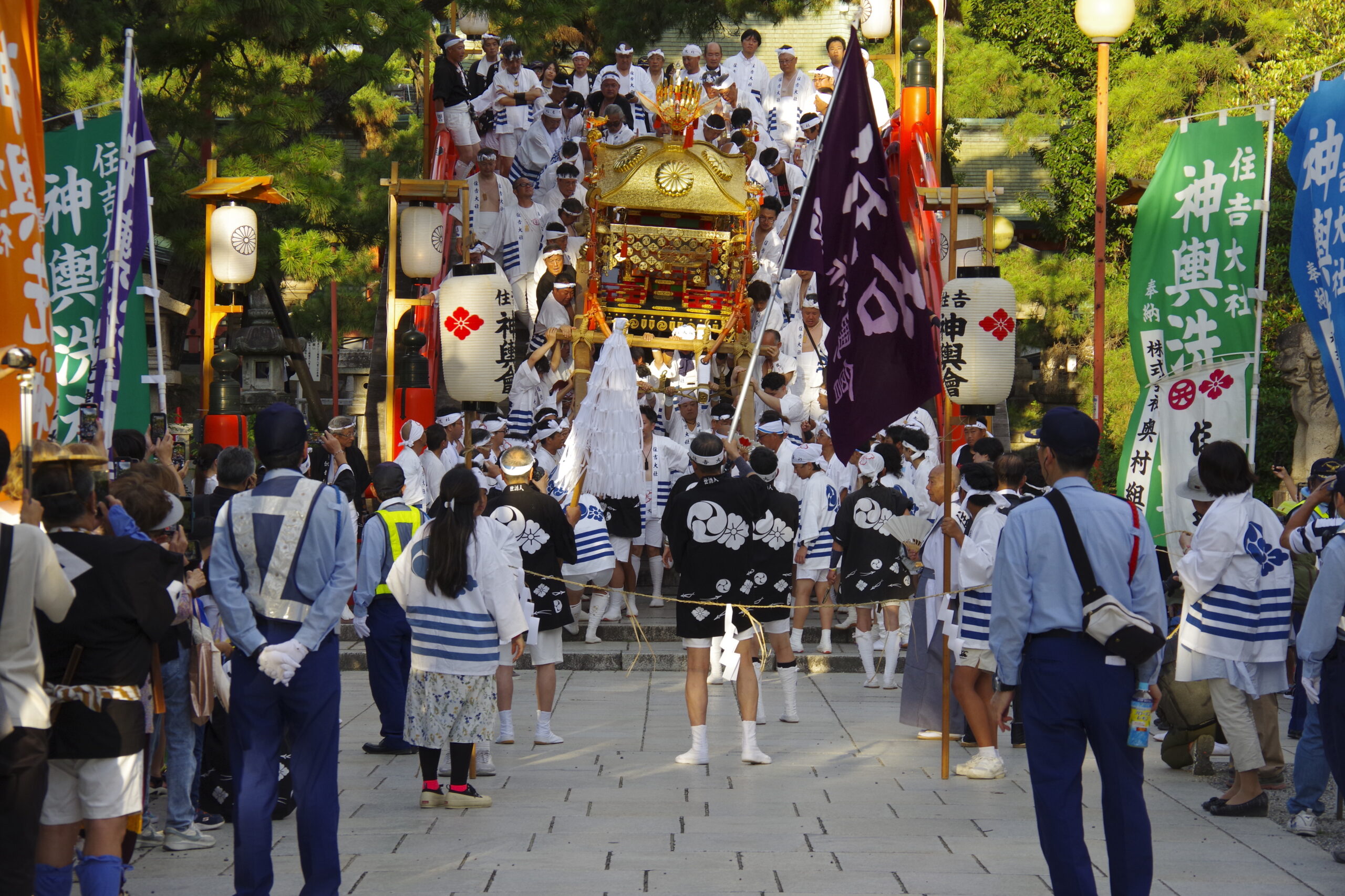 住吉大社　神輿洗神事