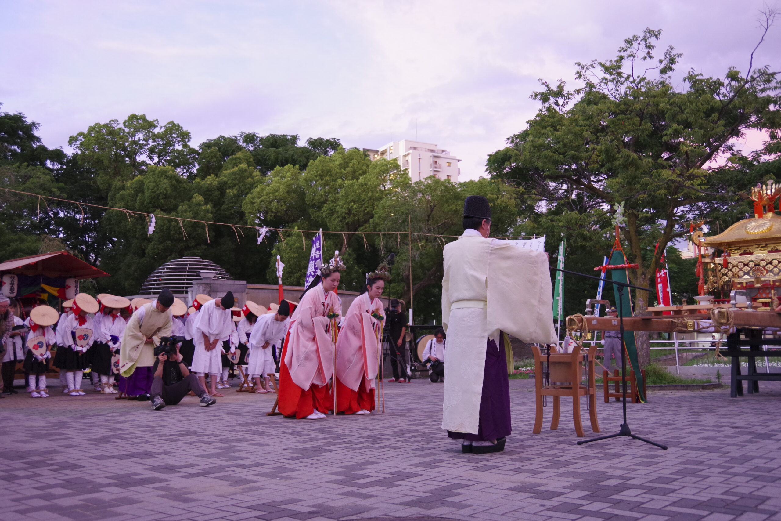 住吉大社　神輿洗神事