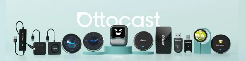 Ottocast製品の集合写真