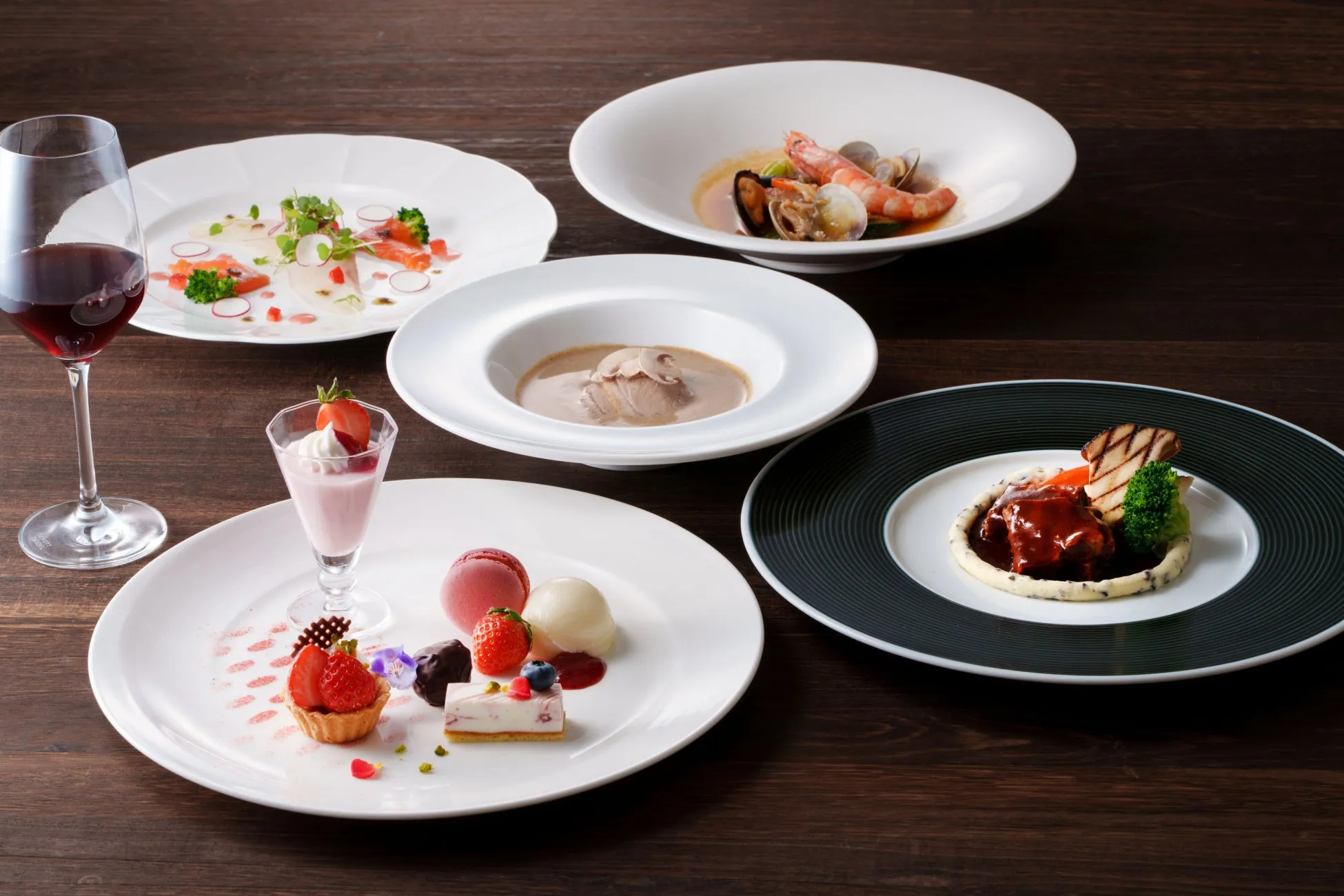 シェフ特製ディナーコース