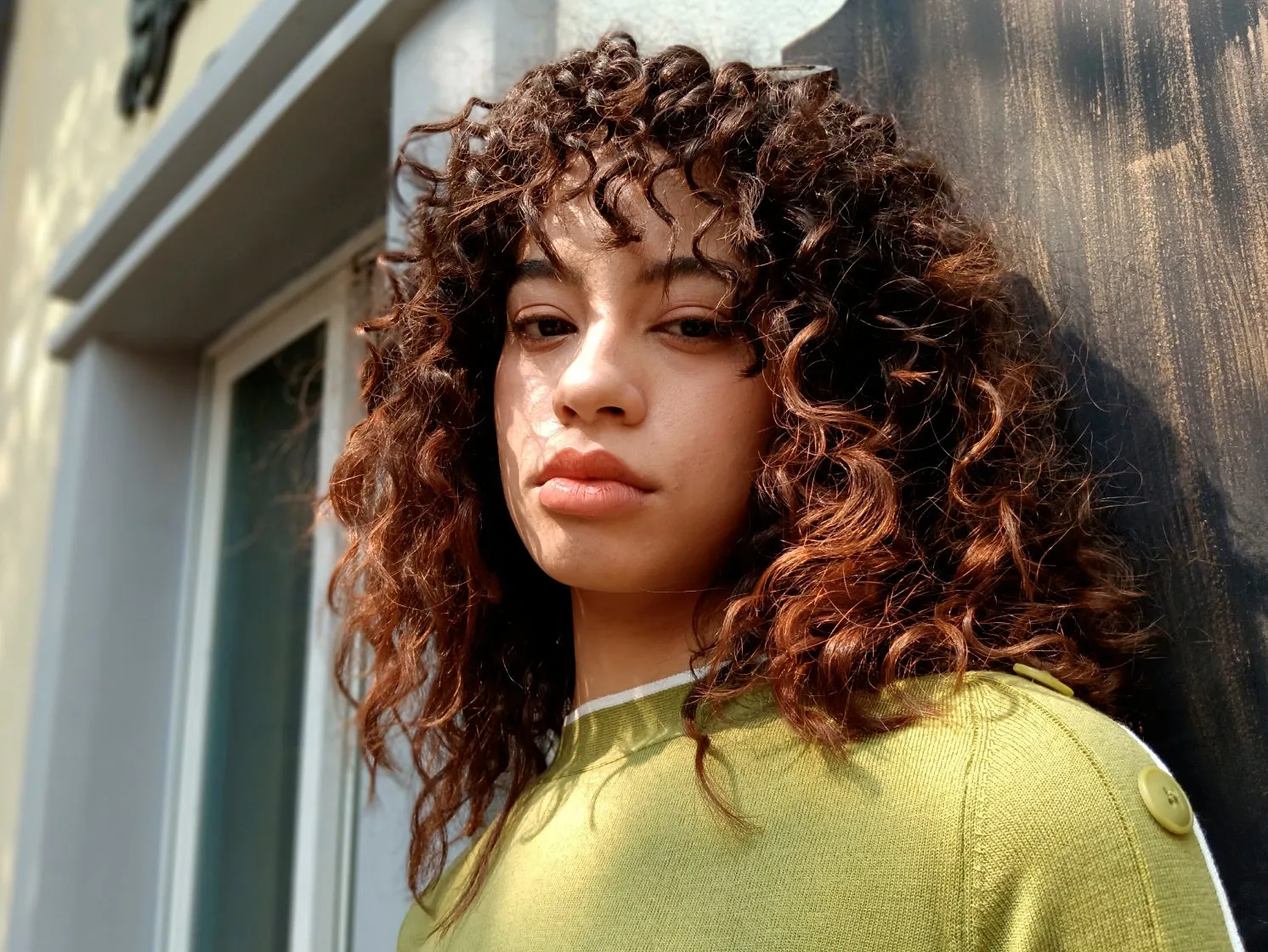 女性のポートレート写真