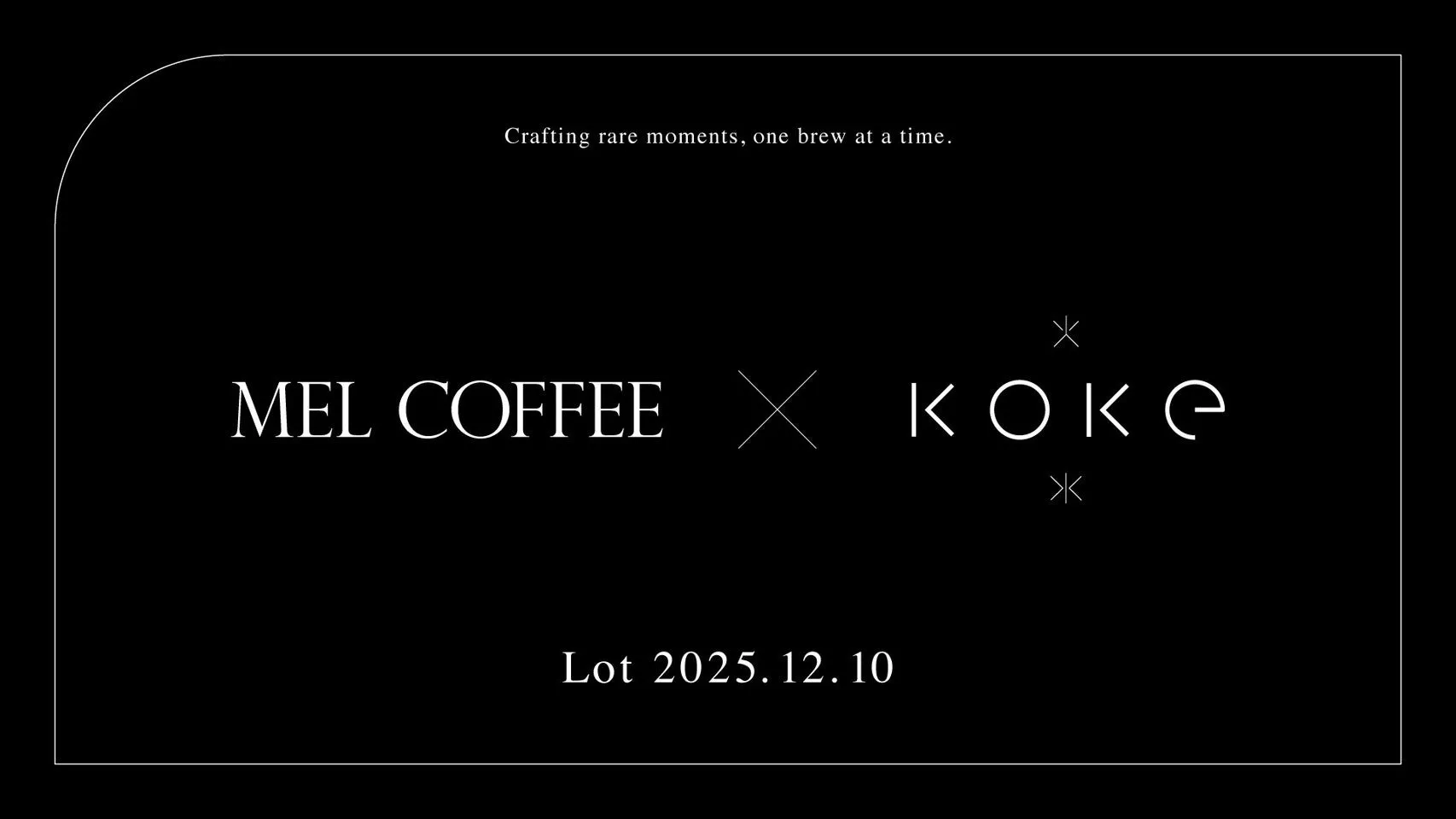MEL COFFEE × KOKE ロゴ