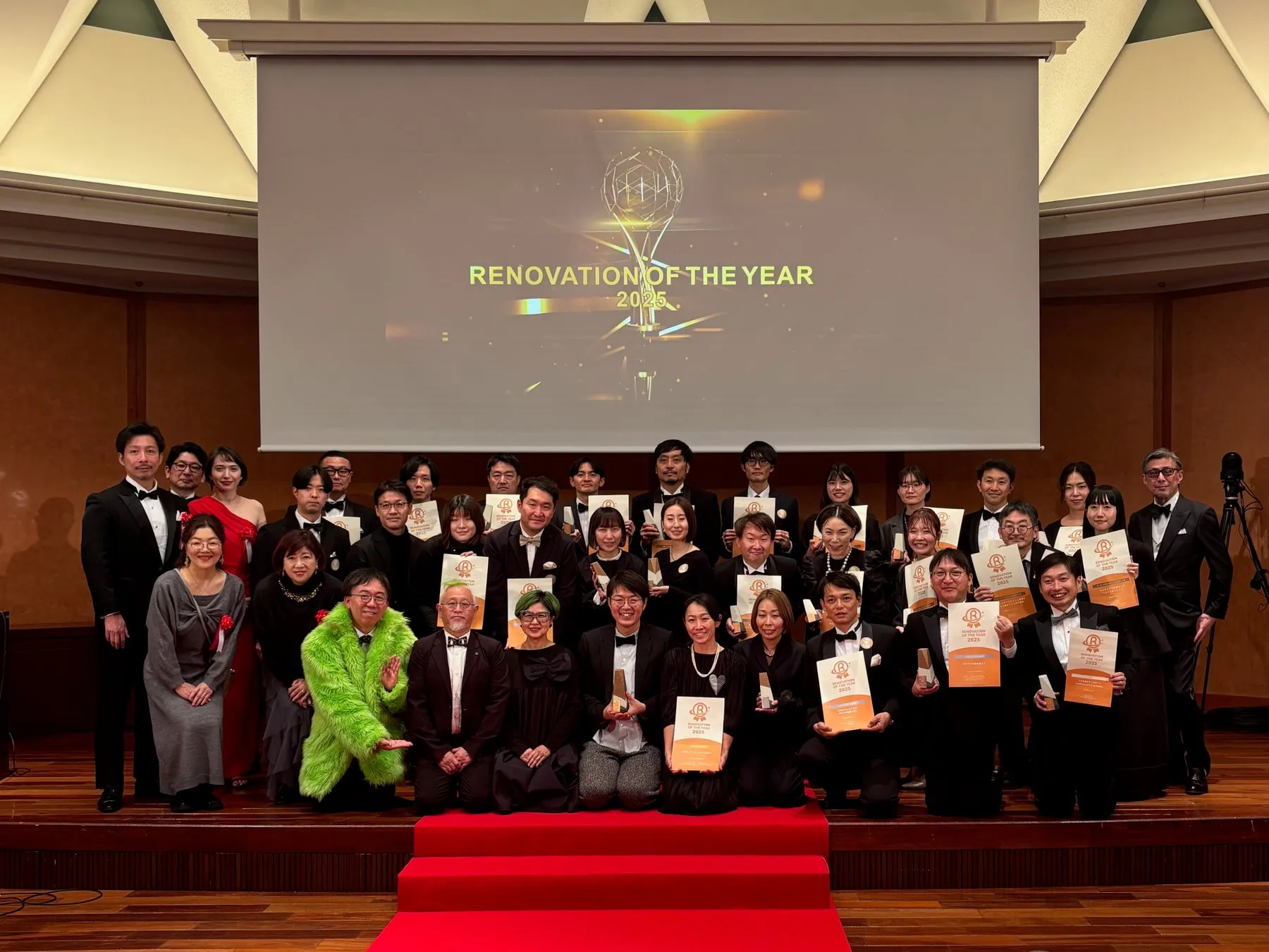 RENOVATION OF THE YEAR 2025の表彰式