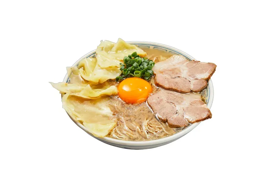 月見ワンタンメン