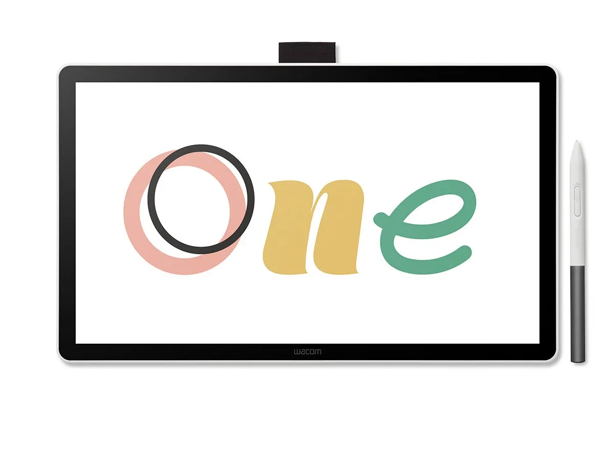 Wacom Oneのタブレットとペンが写った画像