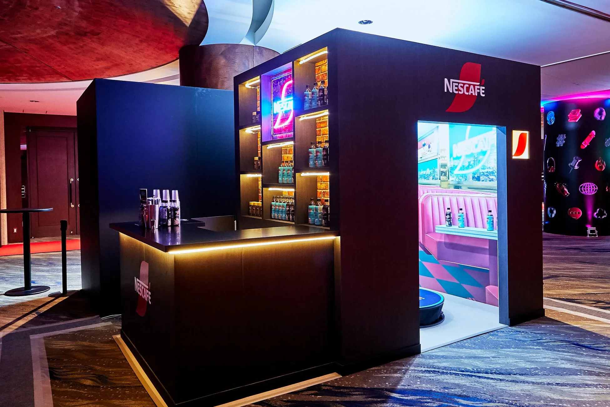 ネスカフェブース