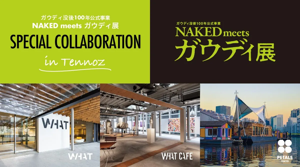 NAKED meets ガウディ展告知画像
