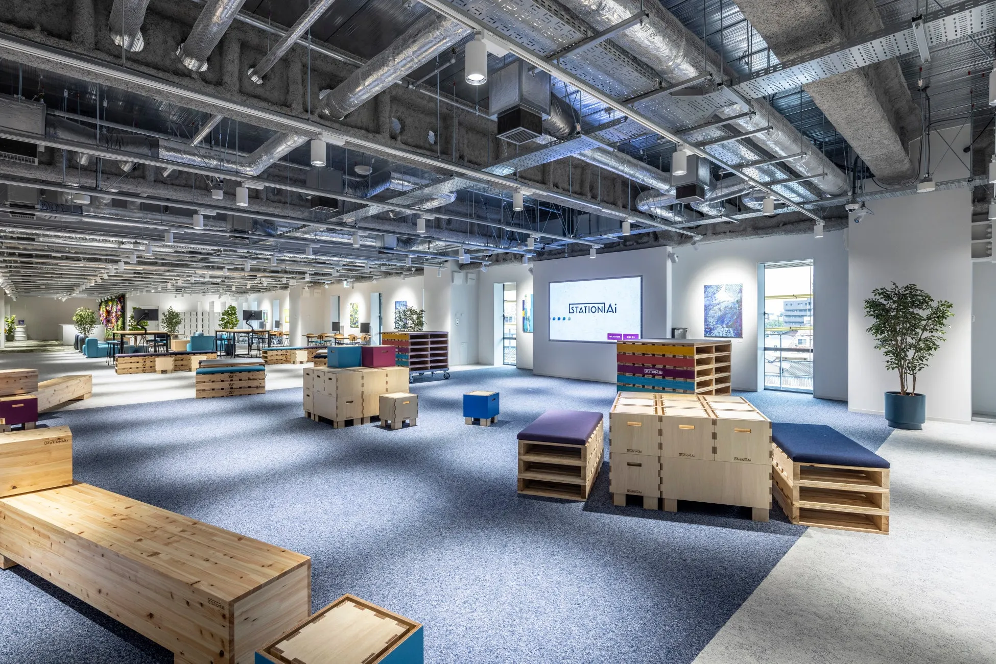 STATION Aiの共有スペース