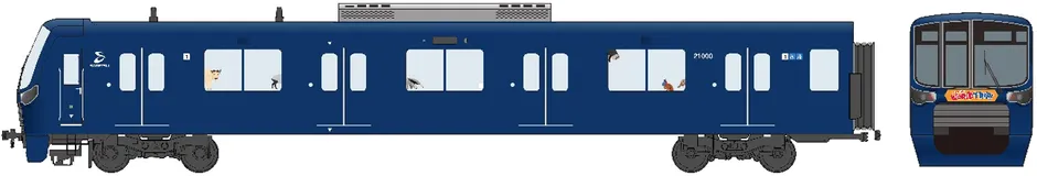 どうぶつトレインの車両