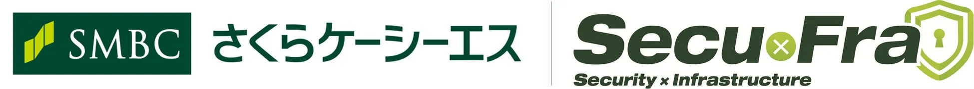 SMBC、さくらケーシーエス、SecuFraのロゴが並んだ画像です。