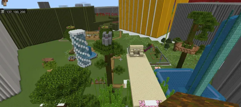 自然環境チーム開発画面