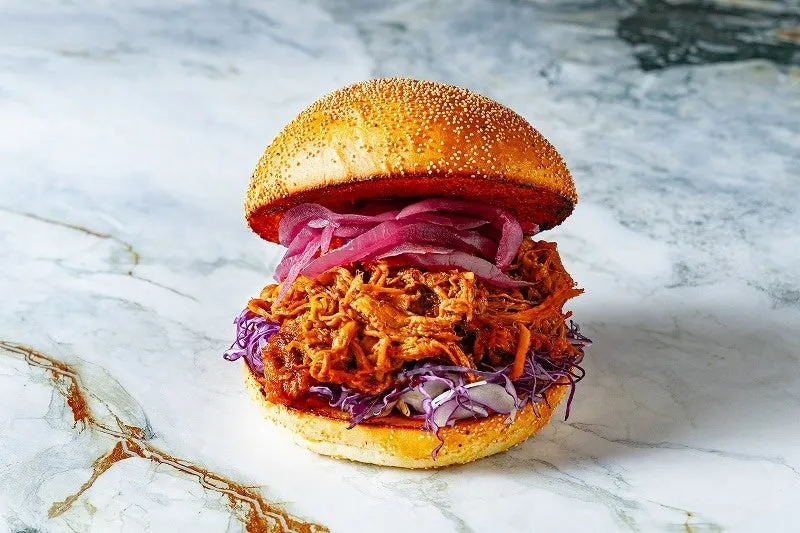 プルドポークバーガーの写真。