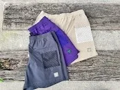 BUDOのランニング向けショートパンツ