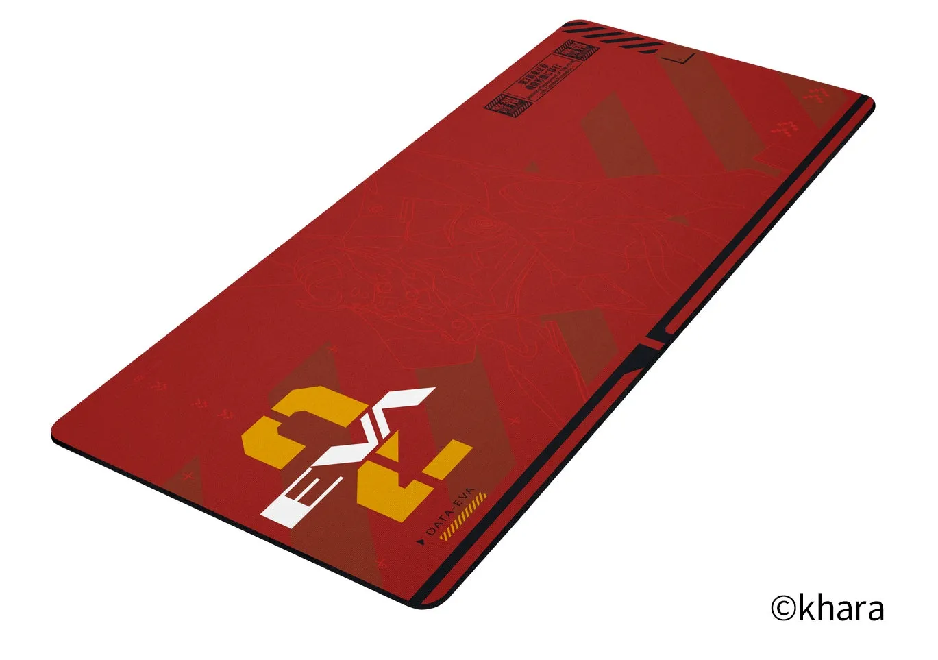 エヴァンゲリオン2号機イラストのマウスパッド