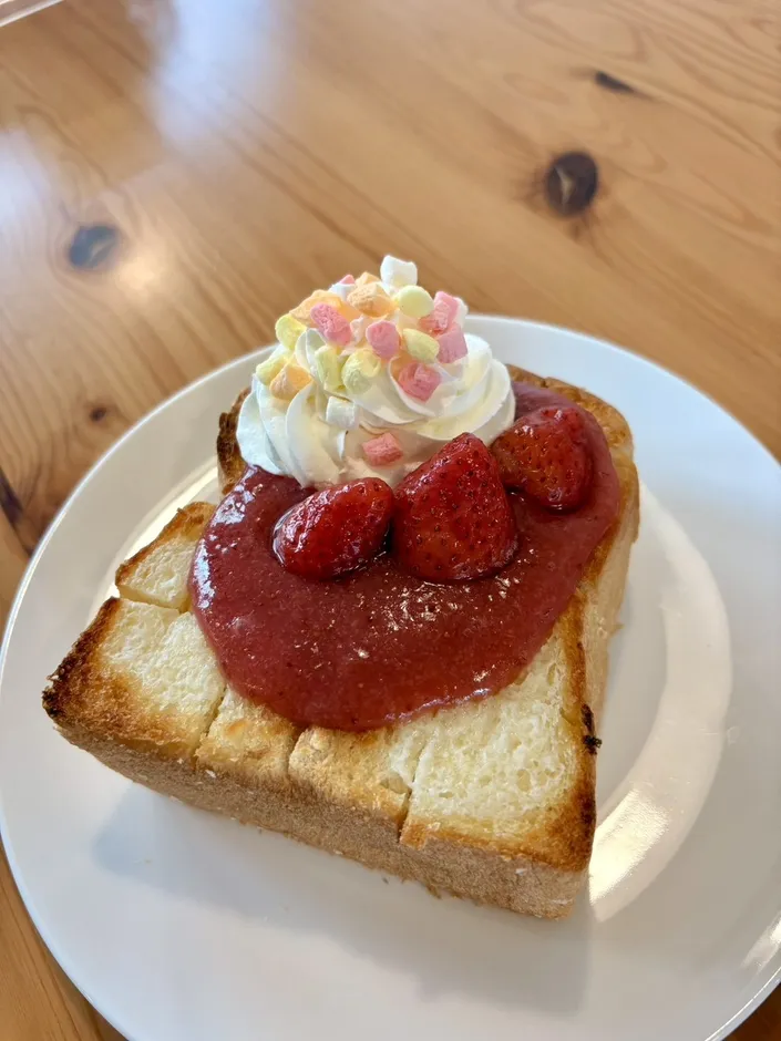 雛めぐり限定バタートースト