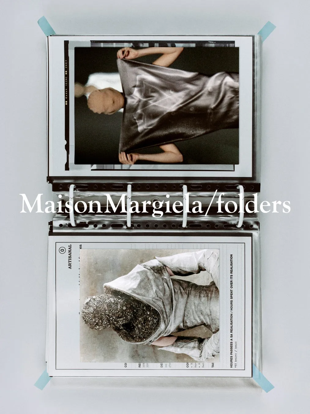 Maison Margiela/folders ARTISANAL HEURES PASSEES A SA REALISATION / HOURS SPENT OVER ITS REALISATION 293 heures/houre