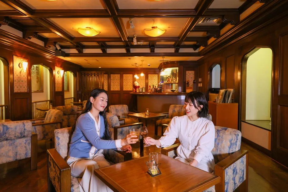 贅沢な時間を過ごせるTAOYA秋保のラウンジ