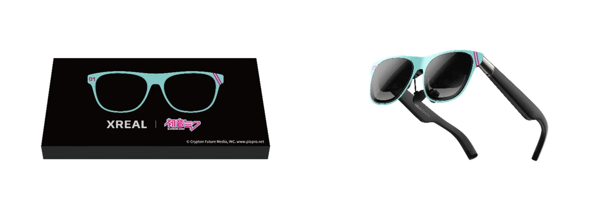 XREAL × 初音ミク コラボレーションサングラス