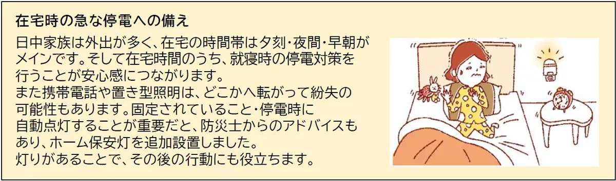 ホーム保安灯のイメージ