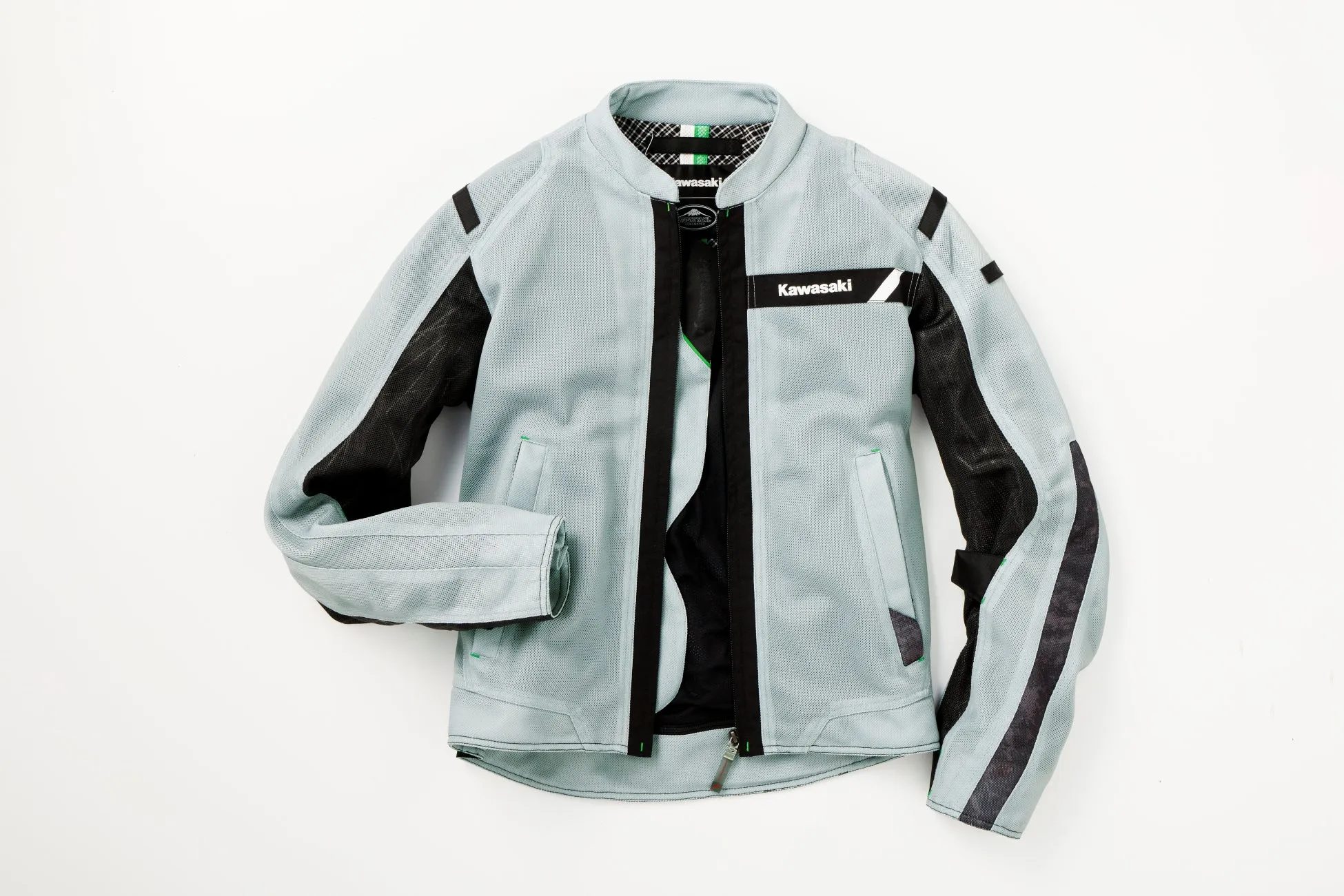 カワサキ サマーメッシュジャケット (水色)
