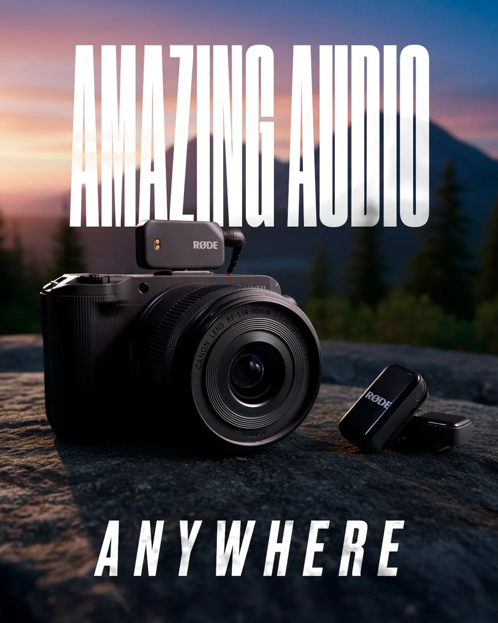 RØDEマイクとカメラ
