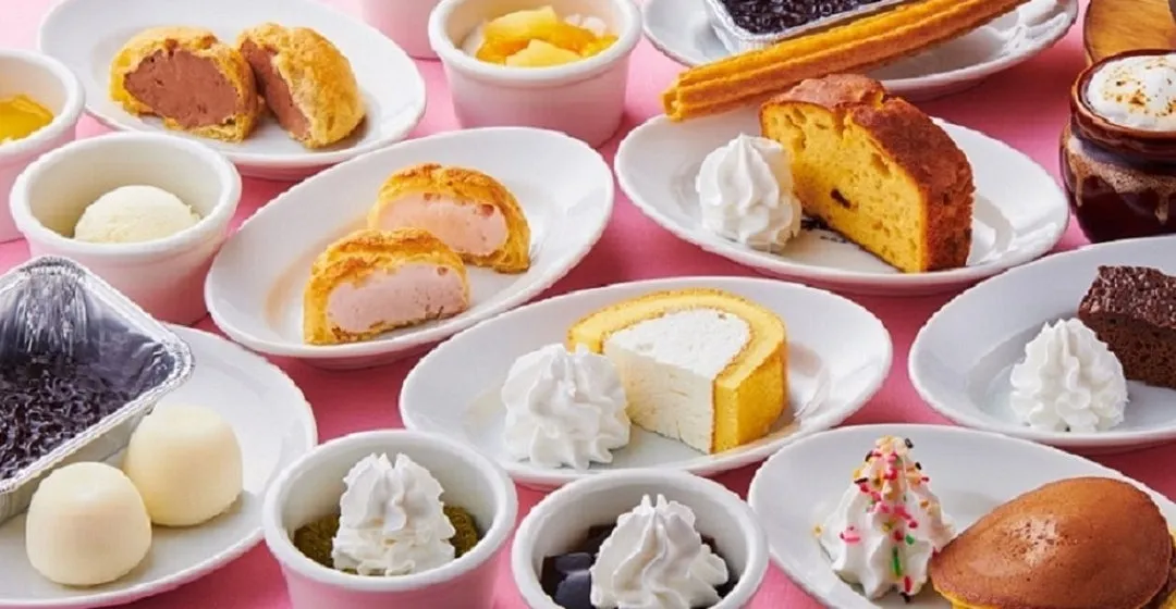 様々な種類のデザート