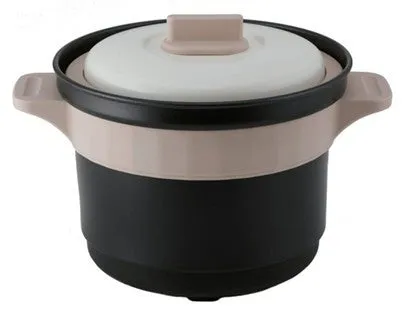 黒とベージュの鍋