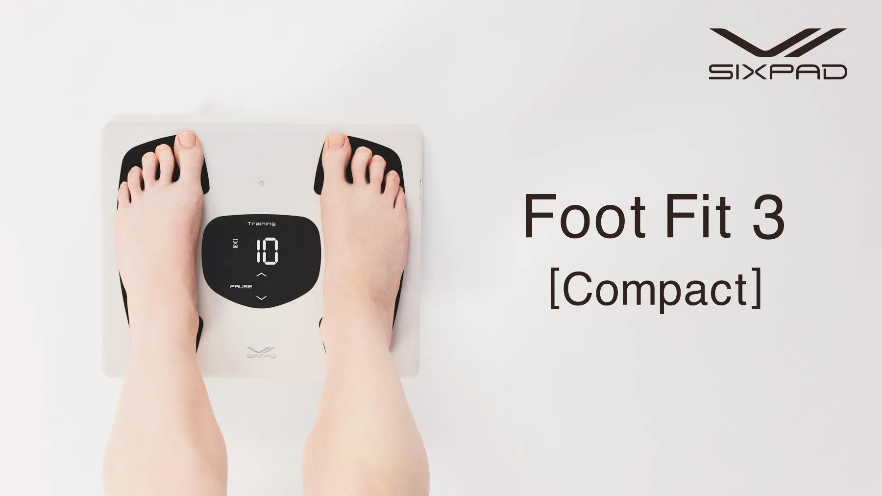 SIXPAD Foot Fit 3 [Compact] Training 10 PAUSE