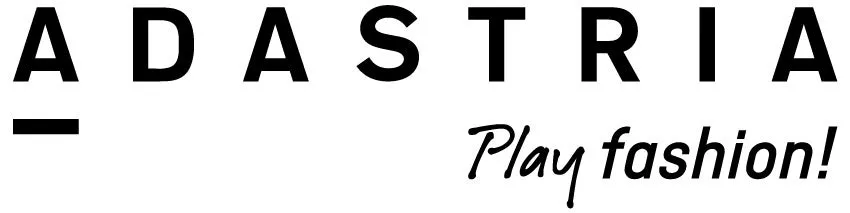 AD ASTRIAのロゴ。キャッチコピーは「Play fashion!」