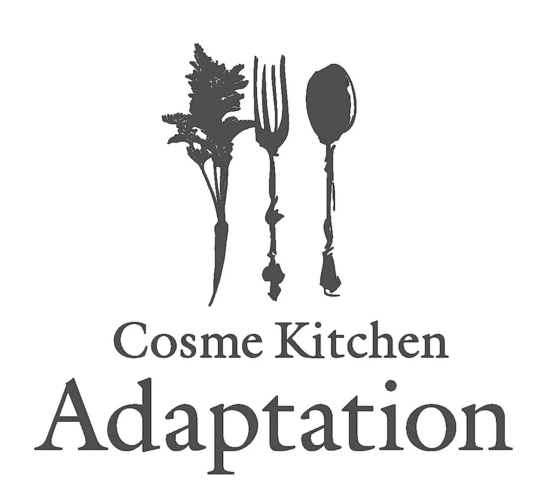 Cosme Kitchen AdaptationロゴとClean Eating説明