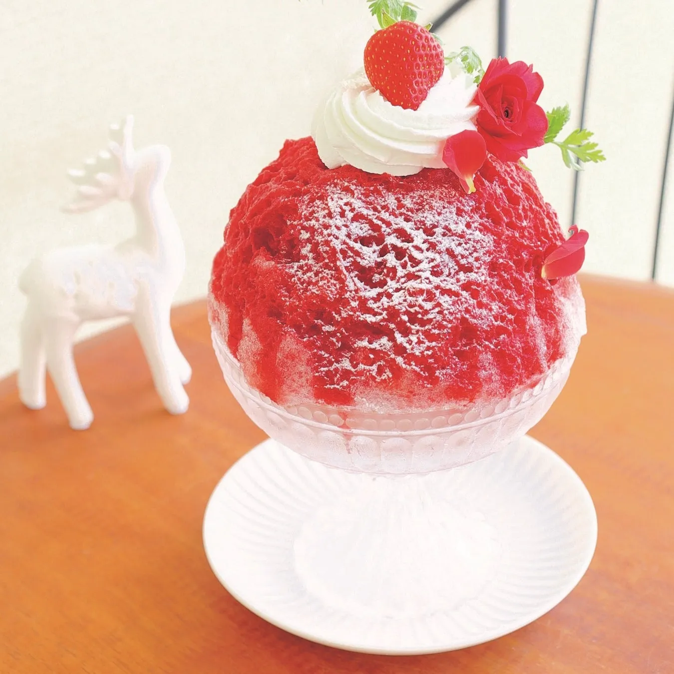 色鮮やかなフルーツかき氷