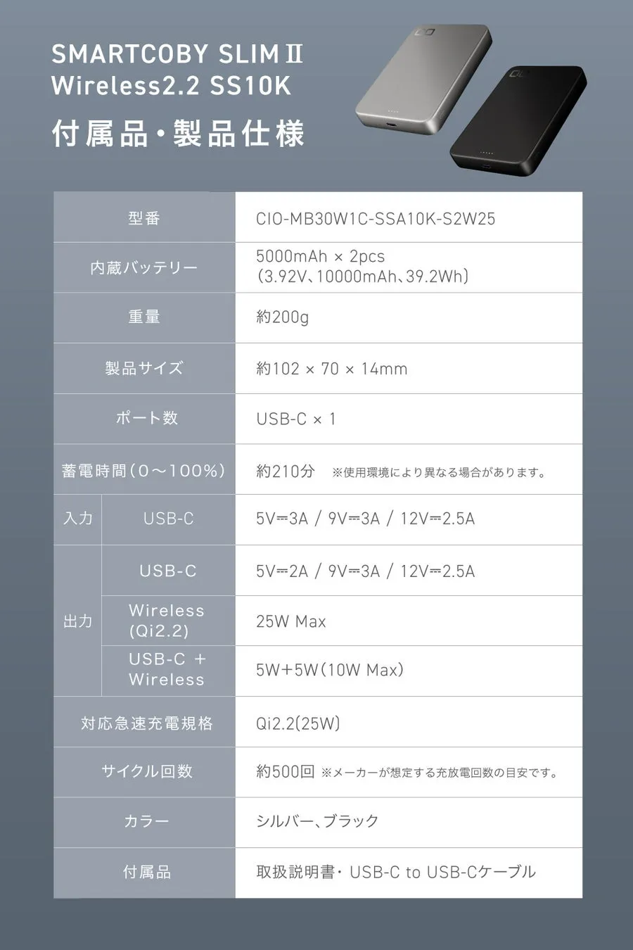 製品仕様表2