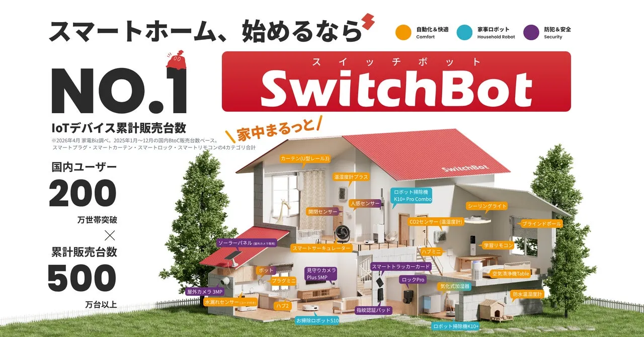 SwitchBot ブランドイメージ