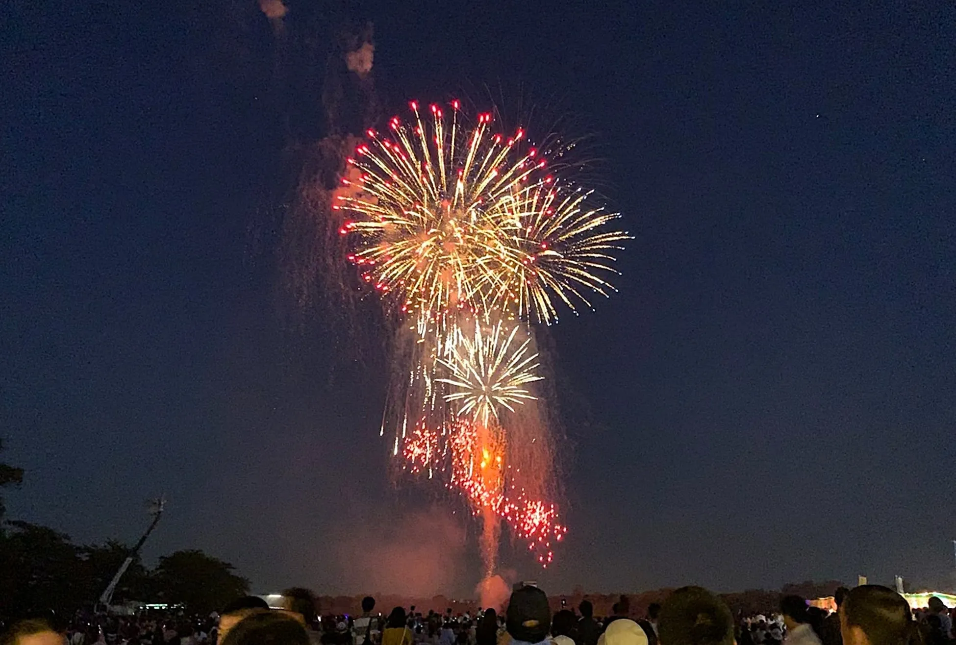 深谷花火大会の様子