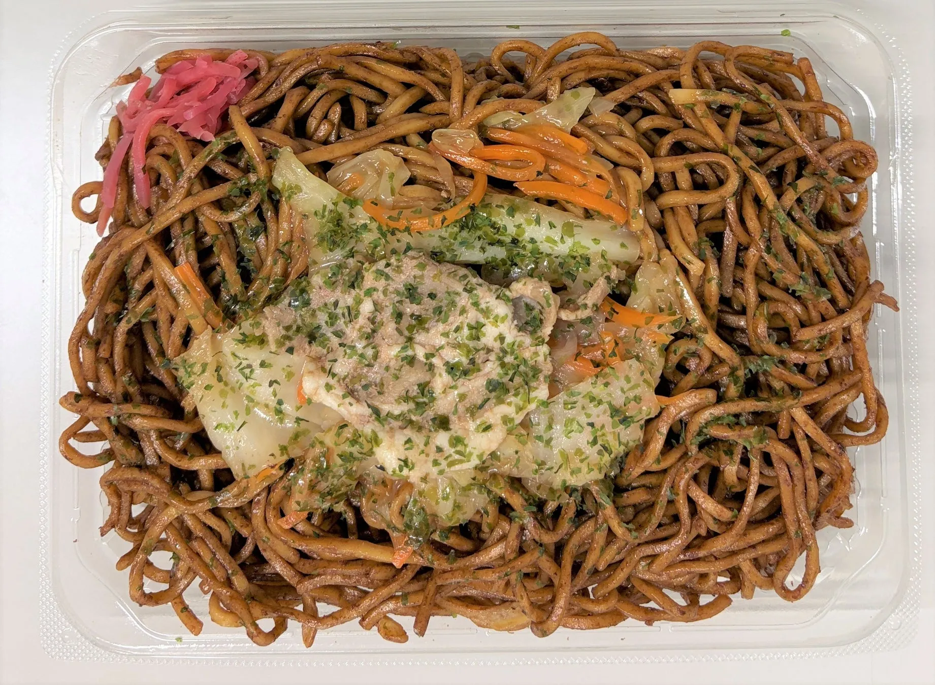 具だくさんのソース焼そば 麺50%増量