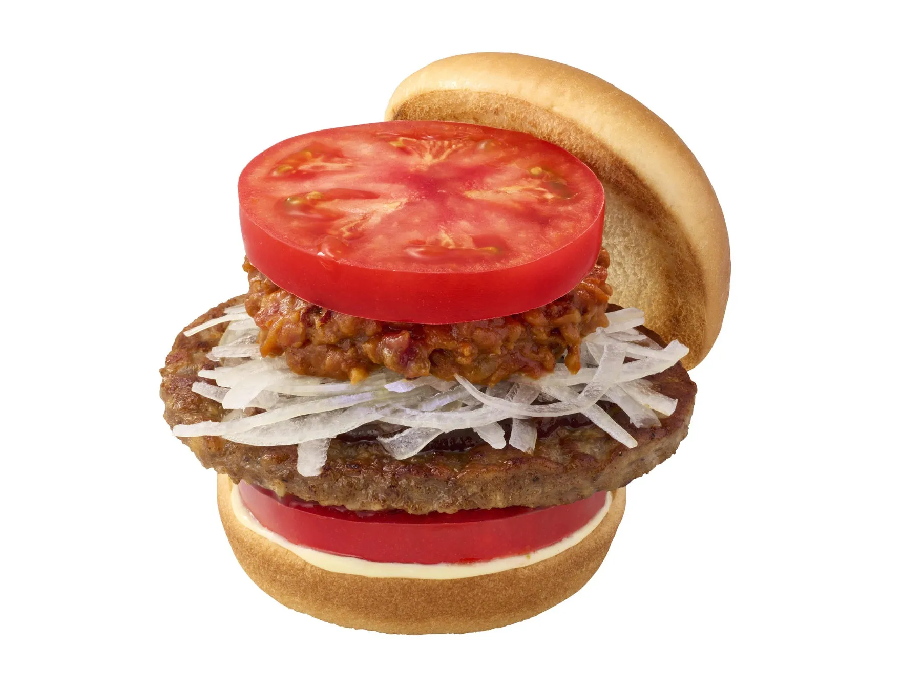 とびきり 大盛りトマト チリバーガー