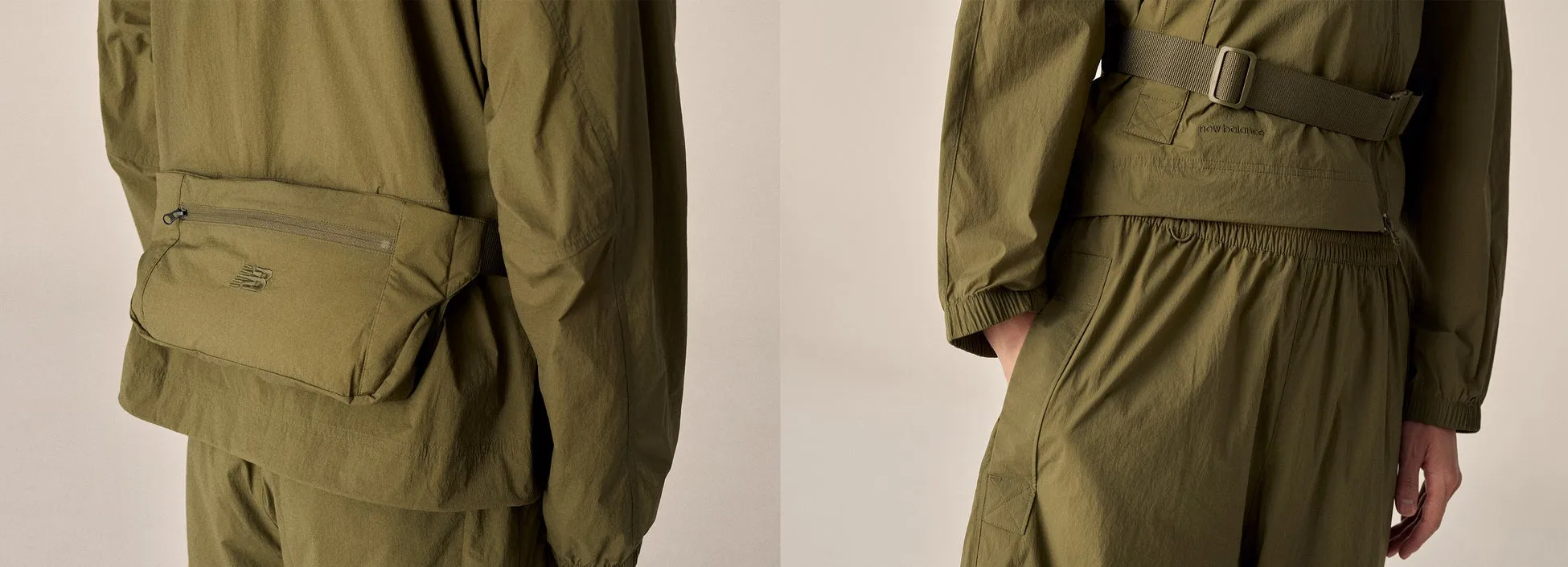 NB GREY Light Weight Hoodie Jacket