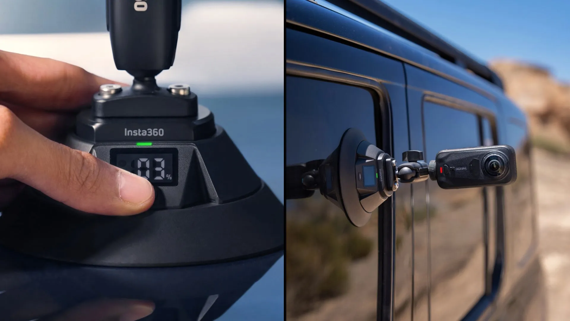 Insta360 X6 - バイク撮影