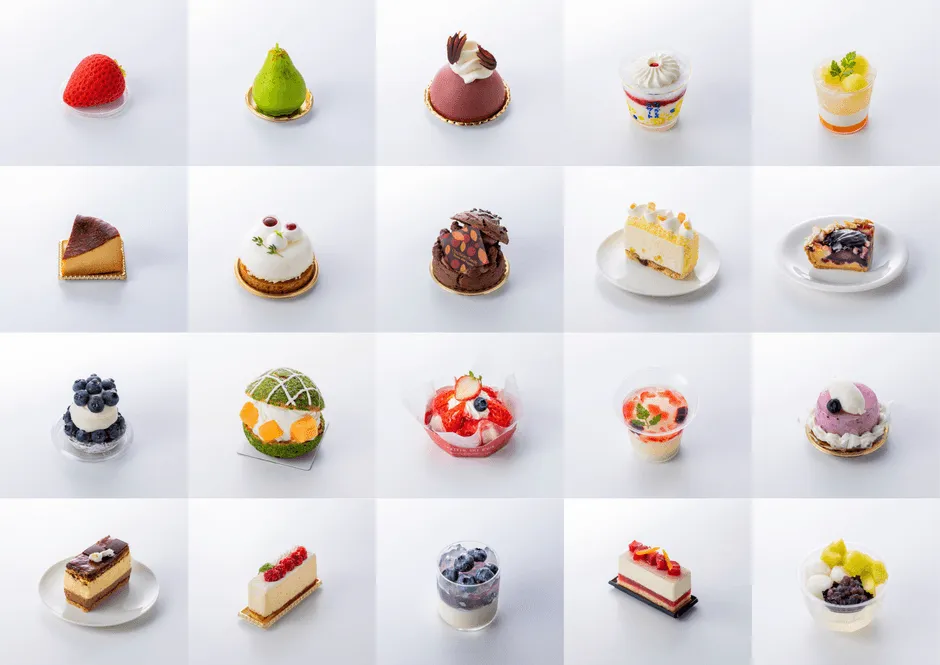 コラボケーキの集合イメージ
