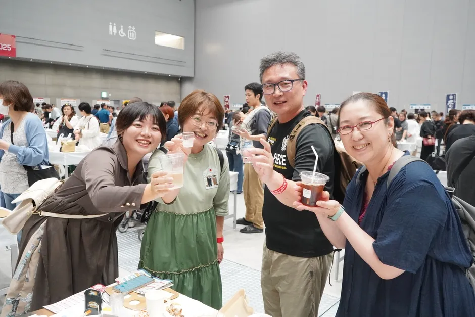 イベント会場の賑わい