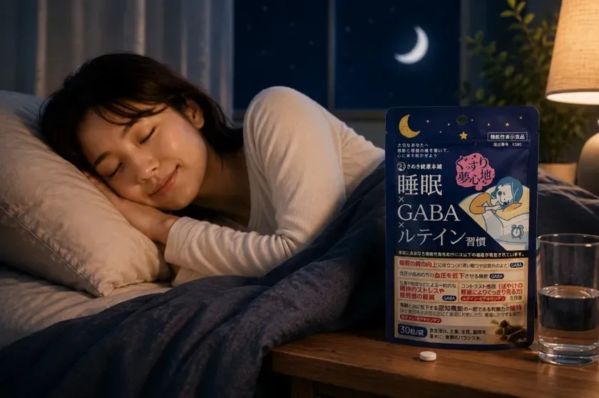 睡眠×GABA×ルテイン習慣新発売