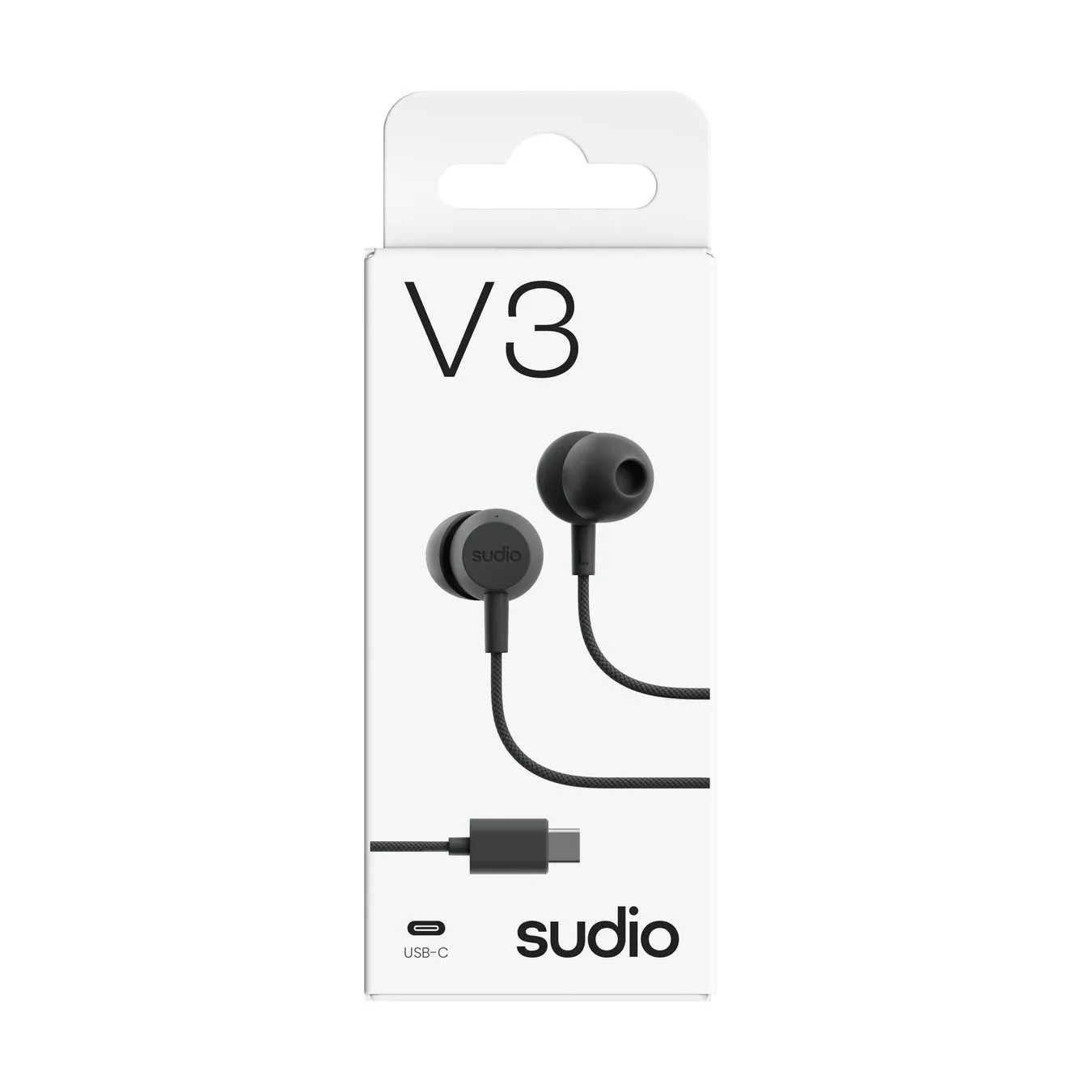 Sudio V3の別カラーパッケージと本体