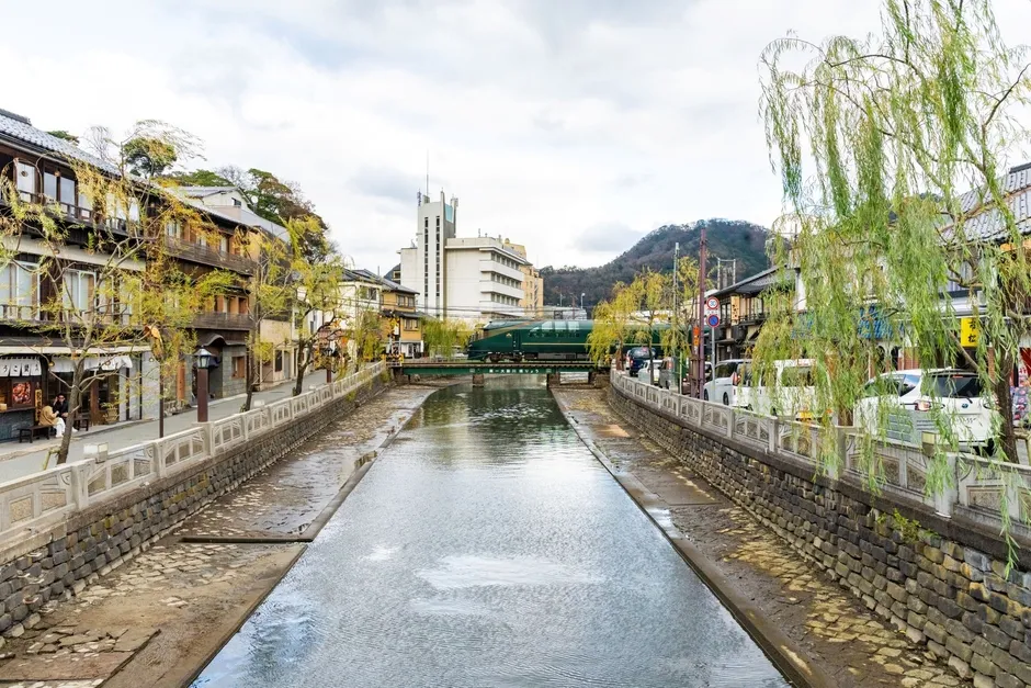 城崎温泉街の風景