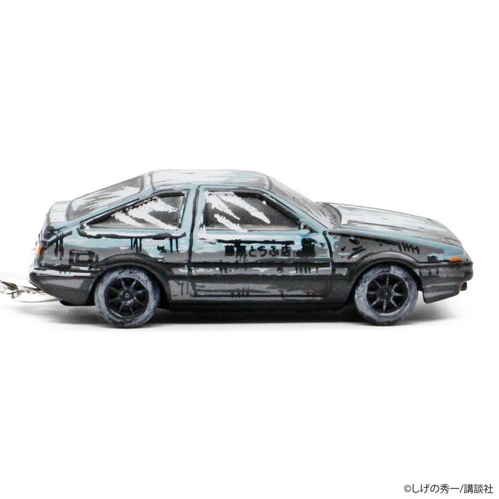 『頭文字D』AE86 3Dキーホルダー(漫画風)