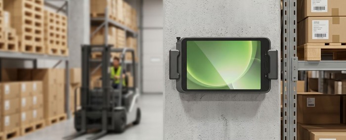 「汎用タブレット壁掛け金具 – Cling Extreme VESA」ご利用イメージ(UCLXB)