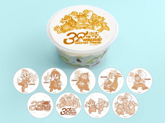 ノームのなかまたち 30周年記念コラボスイーツ(全9種) 500円(税込)